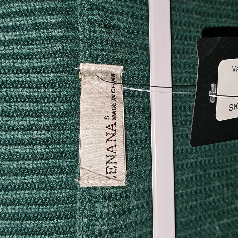 ZENANA Oversized Sweater Cardigan. Nwts Womens Sz Small. Hunter Green - Picture 5 of 8